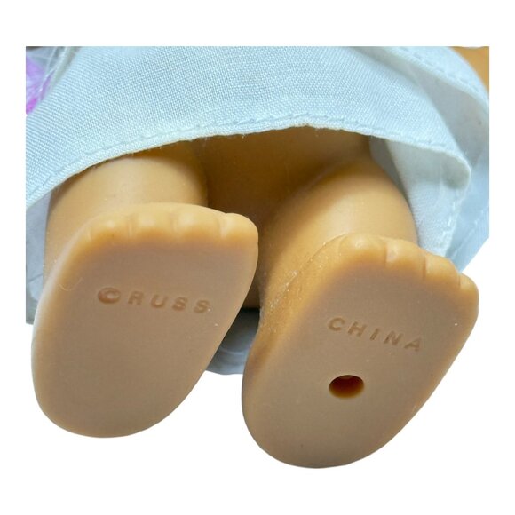 Russ Troll Doll Lot 4  Greek China Excercise Boxer 5 inch Vintage 1990s - Picture 6 of 12